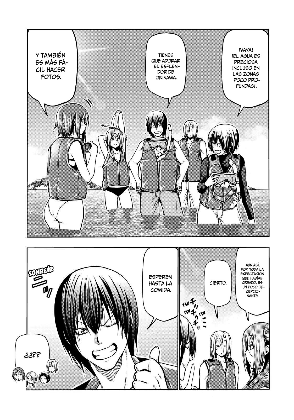 Grand Blue Capitulo 69: dos para volver página 8