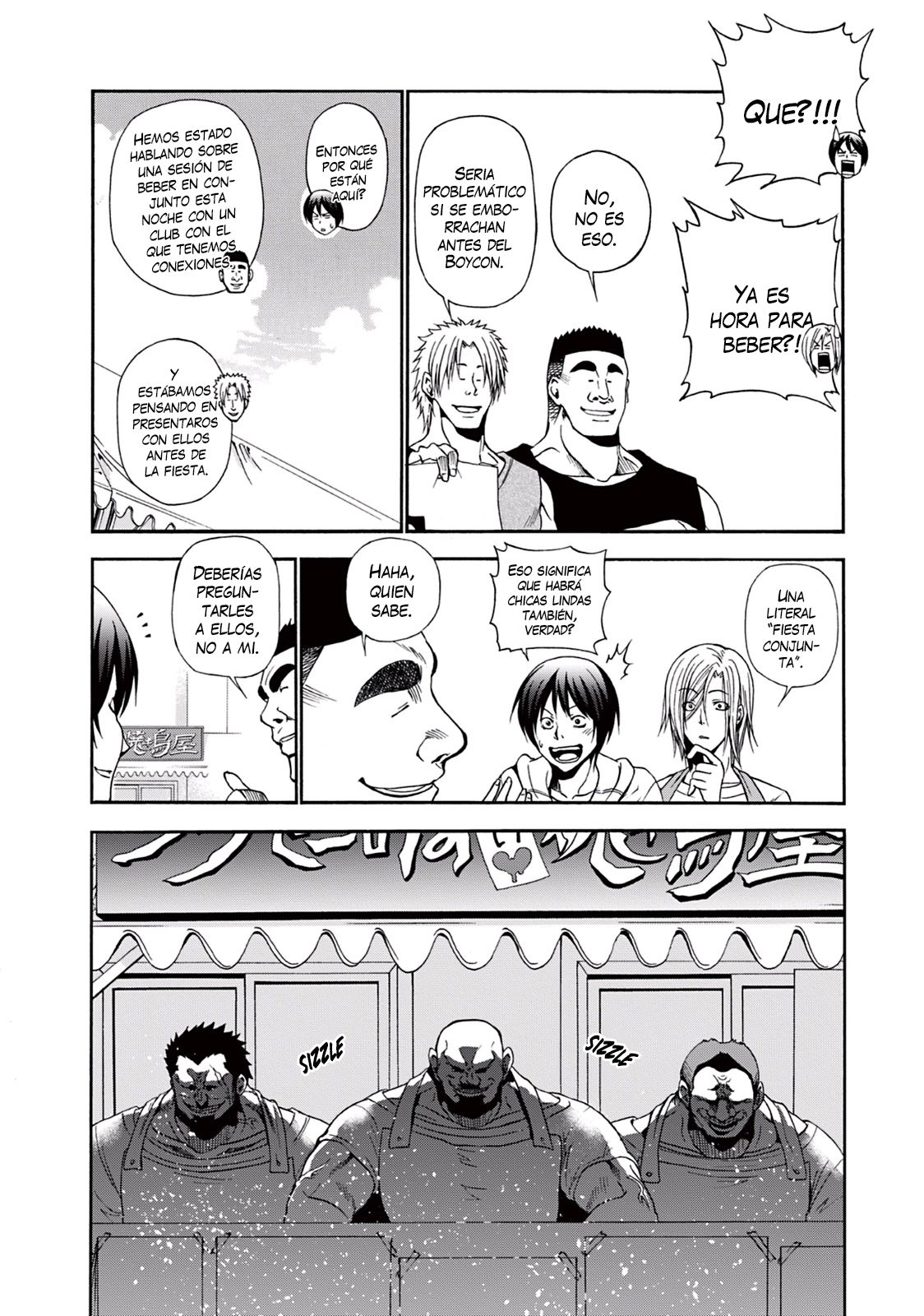 Grand Blue Capitulo 7 página 18