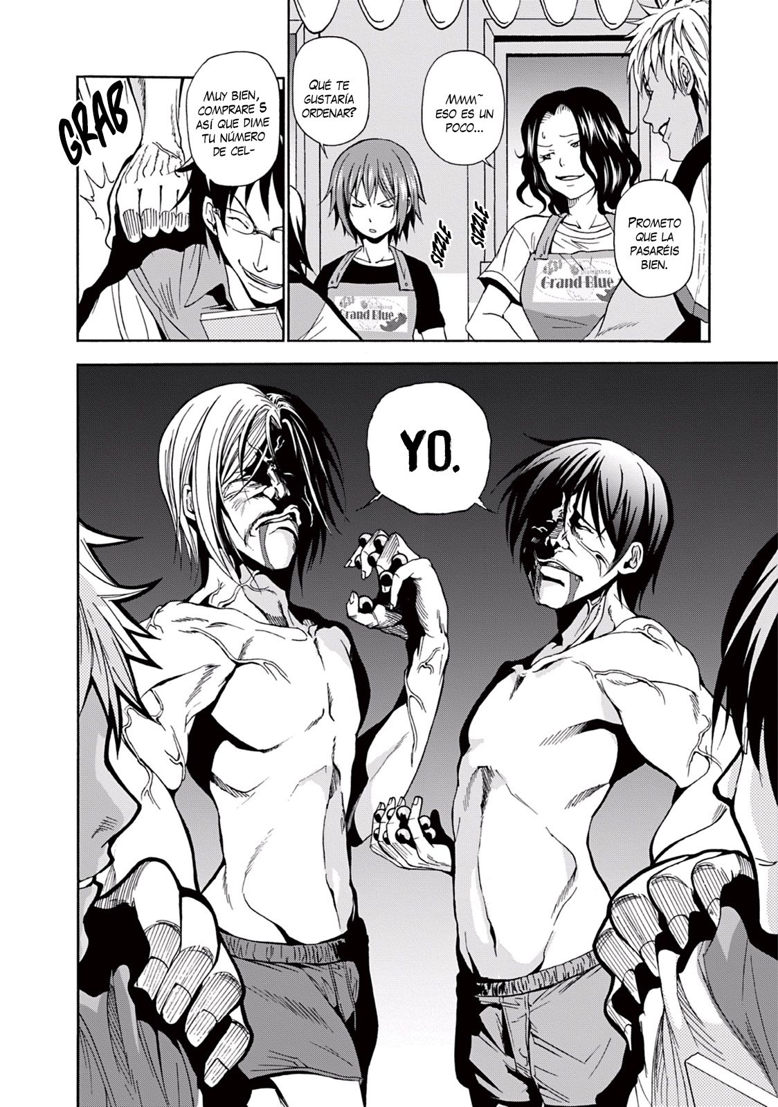 Grand Blue Capitulo 7 página 20