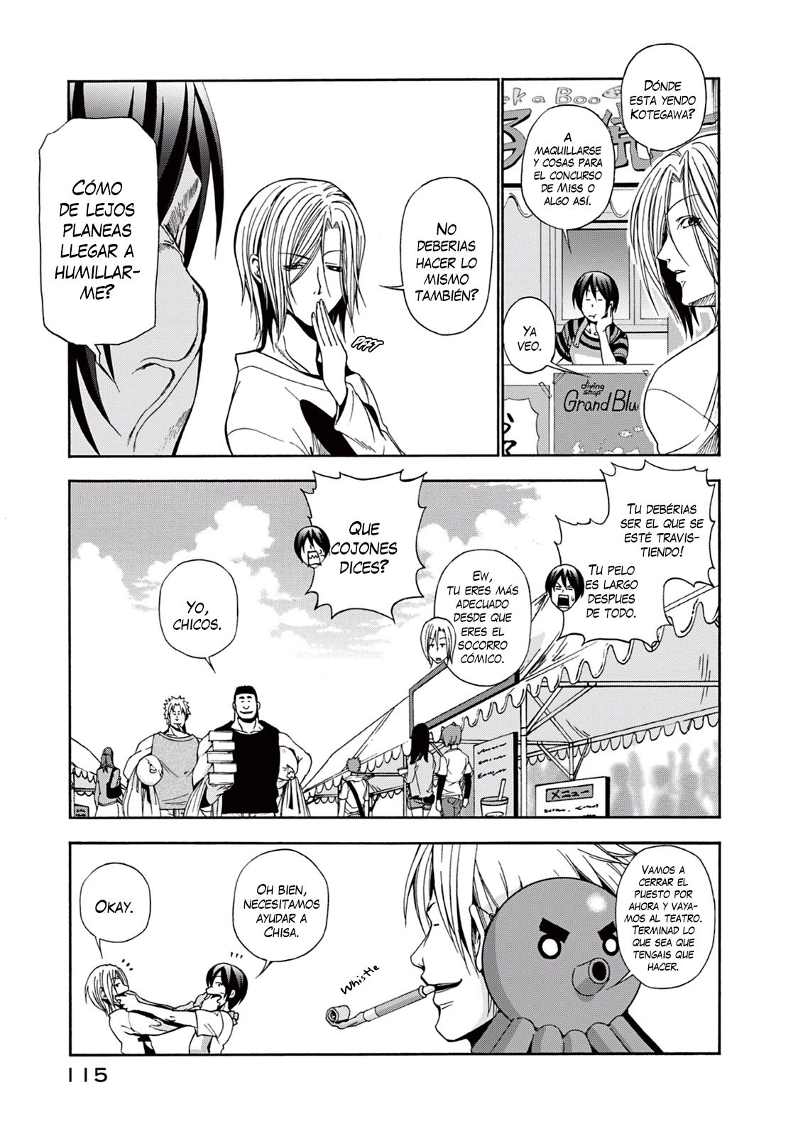 Grand Blue Capitulo 7 página 27
