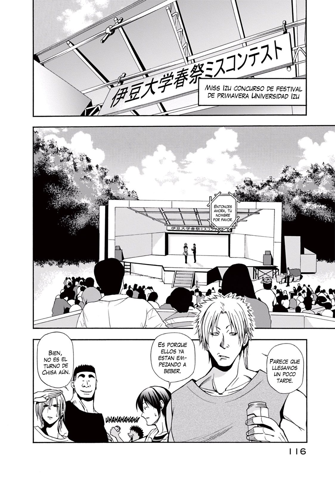 Grand Blue Capitulo 7 página 28