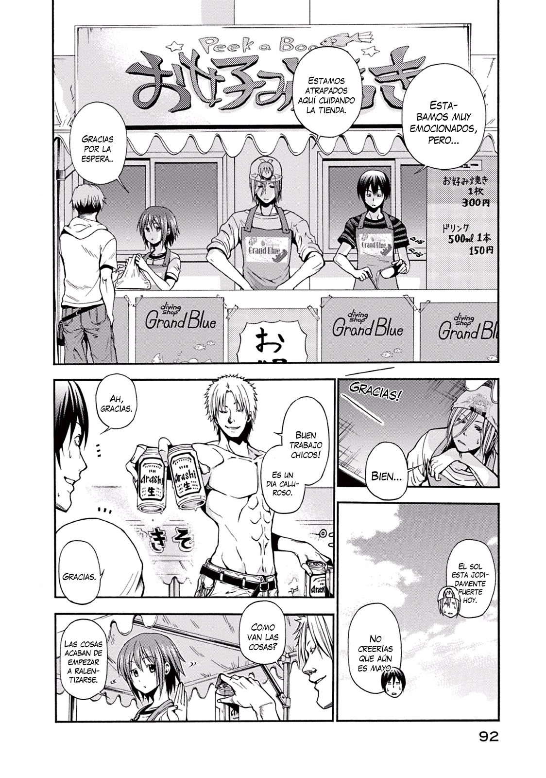 Grand Blue Capitulo 7 página 4