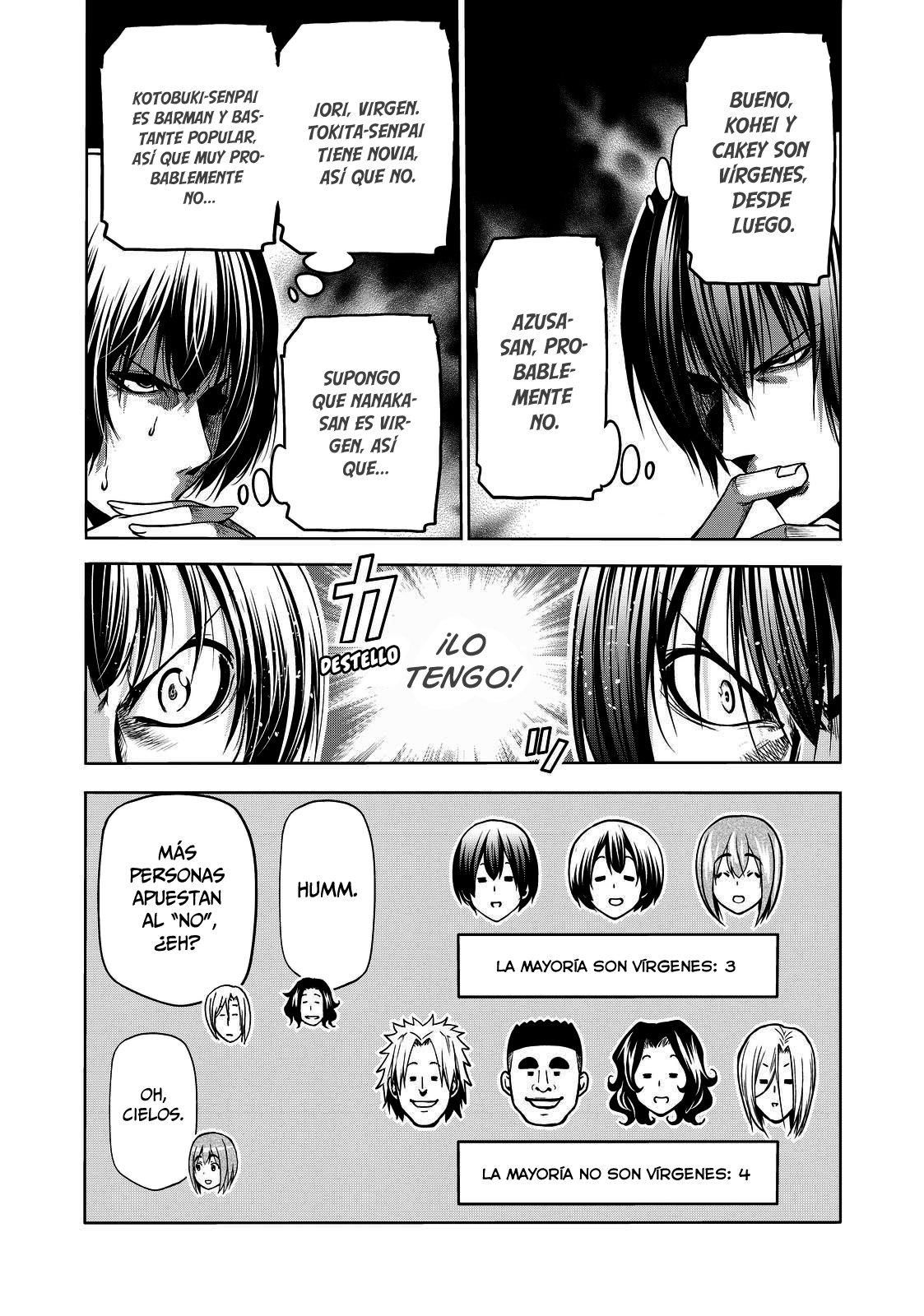 Grand Blue Capitulo 70: juego mortal página 12