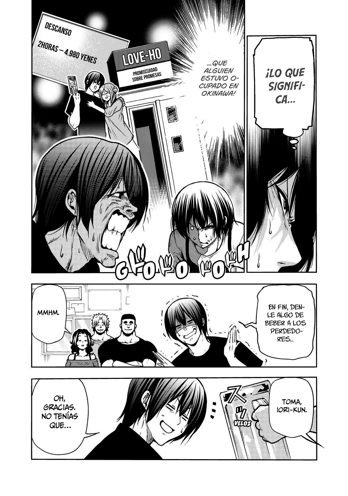 Grand Blue Capitulo 70: juego mortal página 18