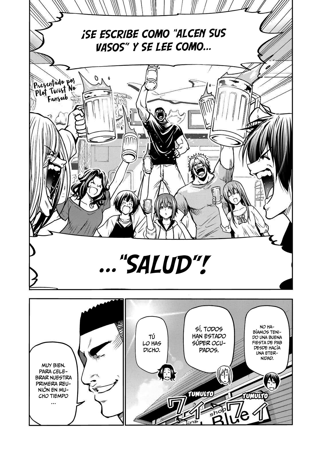 Grand Blue Capitulo 70: juego mortal página 2