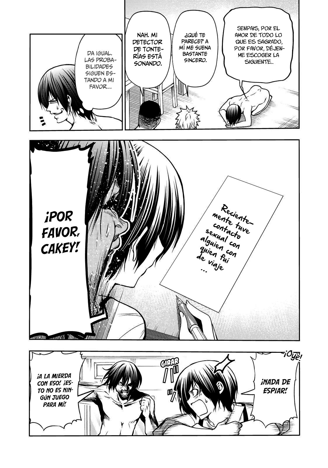 Grand Blue Capitulo 70: juego mortal página 27