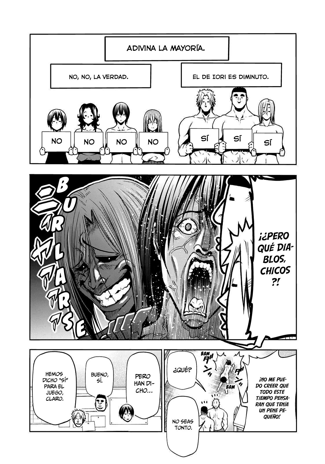Grand Blue Capitulo 70: juego mortal página 31