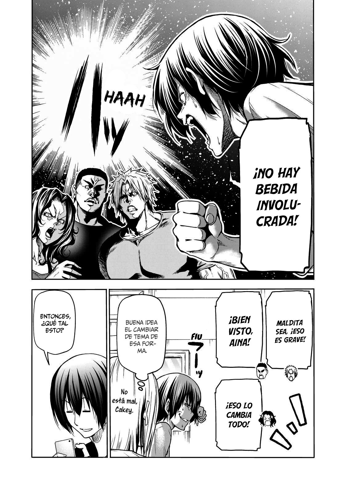 Grand Blue Capitulo 70: juego mortal página 8