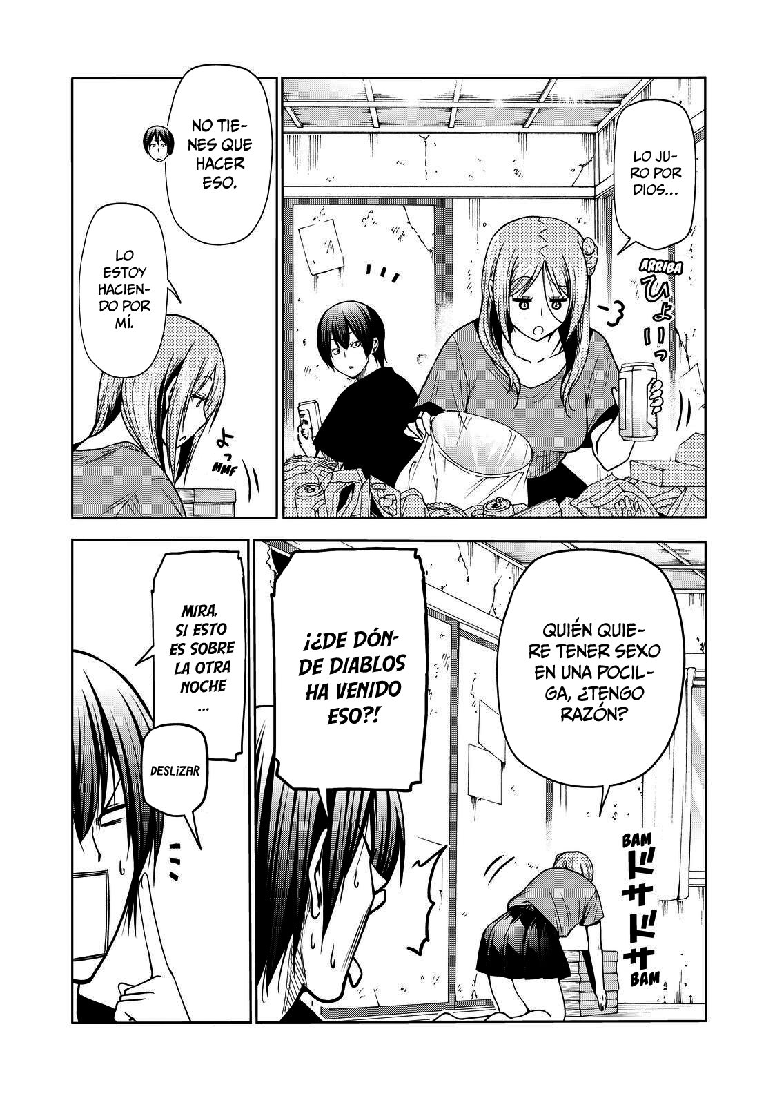 Grand Blue Capitulo 71: ejercicios nocturnos página 12