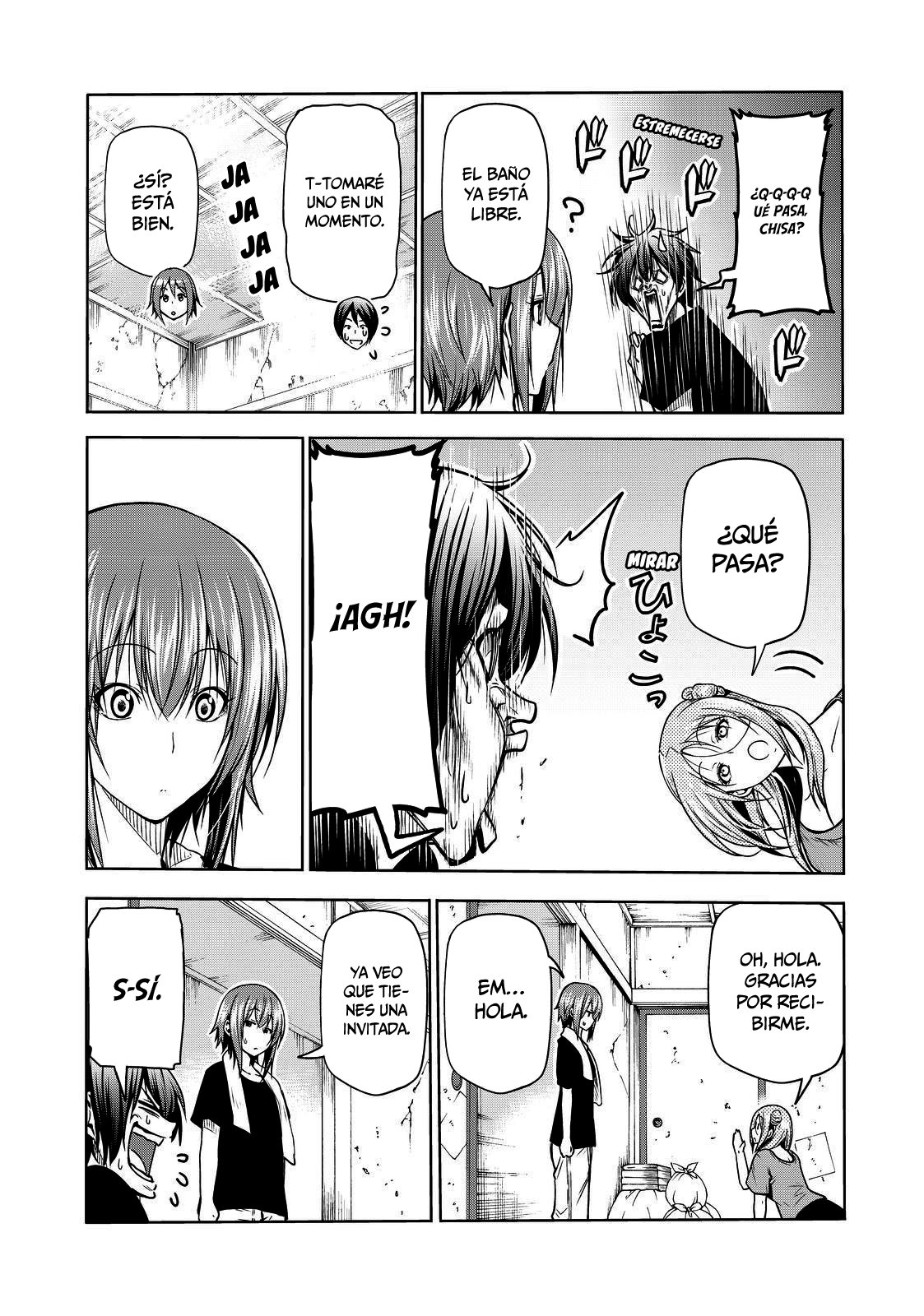 Grand Blue Capitulo 71: ejercicios nocturnos página 16