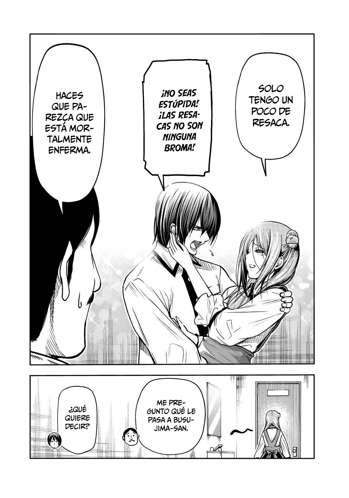 Grand Blue Capitulo 71: ejercicios nocturnos página 3