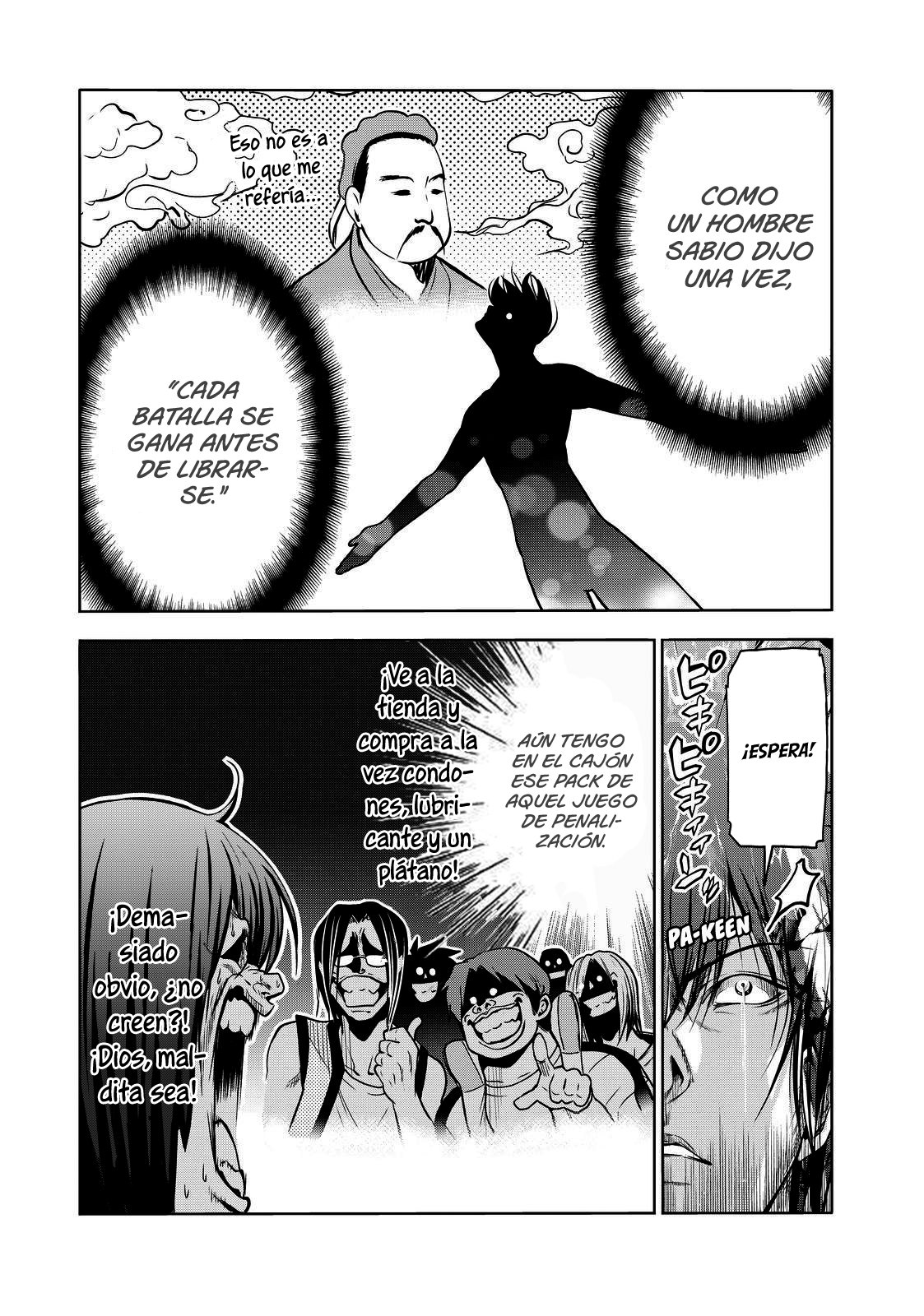 Grand Blue Capitulo 71: ejercicios nocturnos página 33