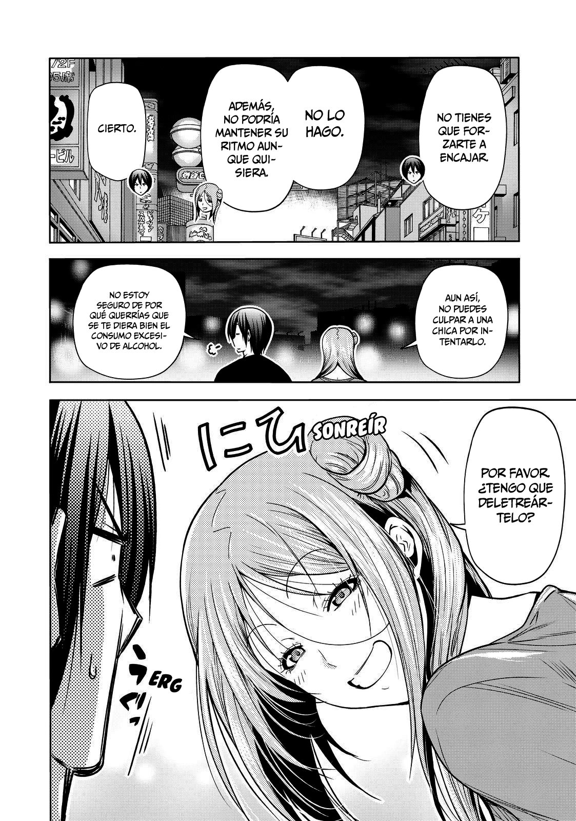 Grand Blue Capitulo 71: ejercicios nocturnos página 9