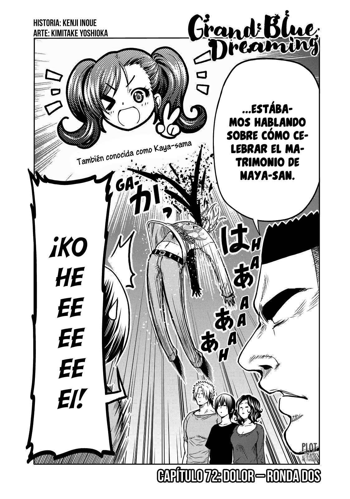 Grand Blue Capitulo 72 página 4
