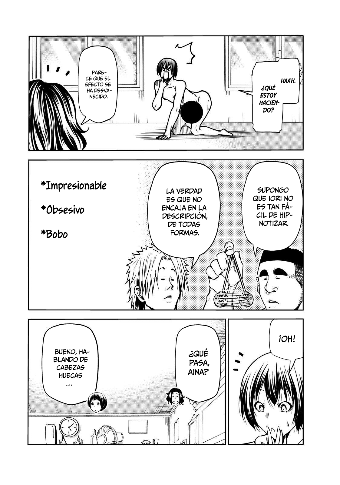 Grand Blue Capitulo 73: desafío de lealtad página 17