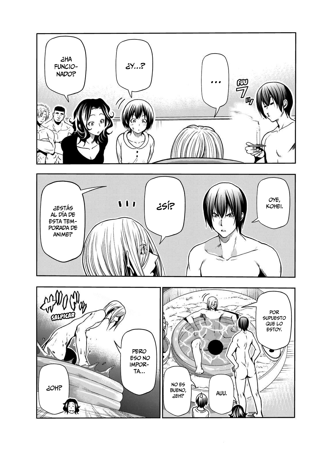 Grand Blue Capitulo 73: desafío de lealtad página 38