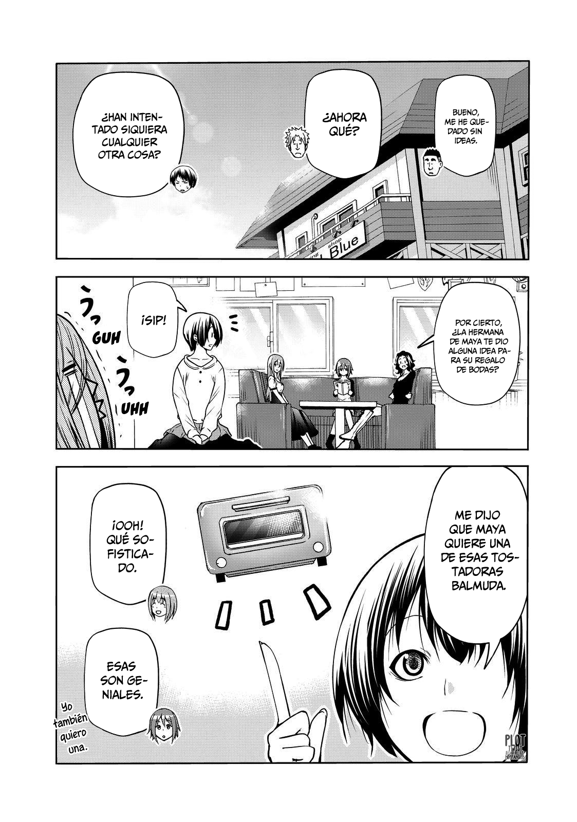 Grand Blue Capitulo 73: desafío de lealtad página 4