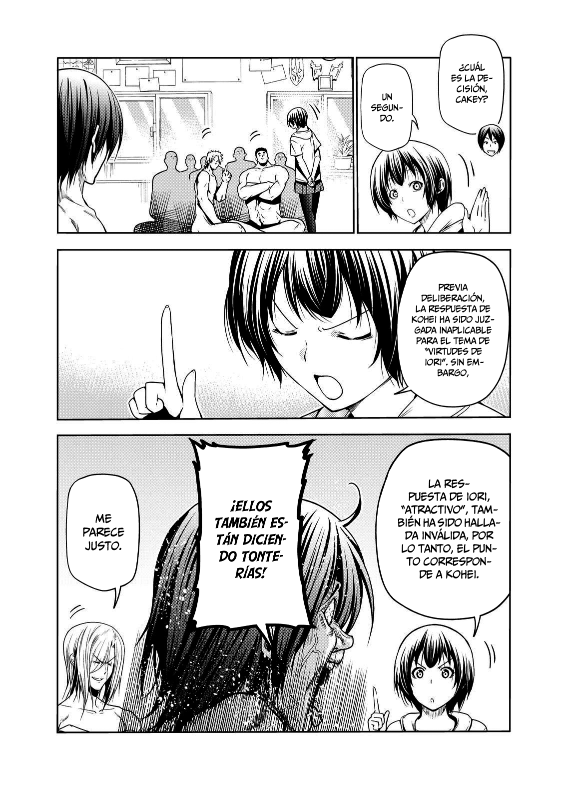 Grand Blue Capitulo 74.5: extra:ping-pong borracho página 10