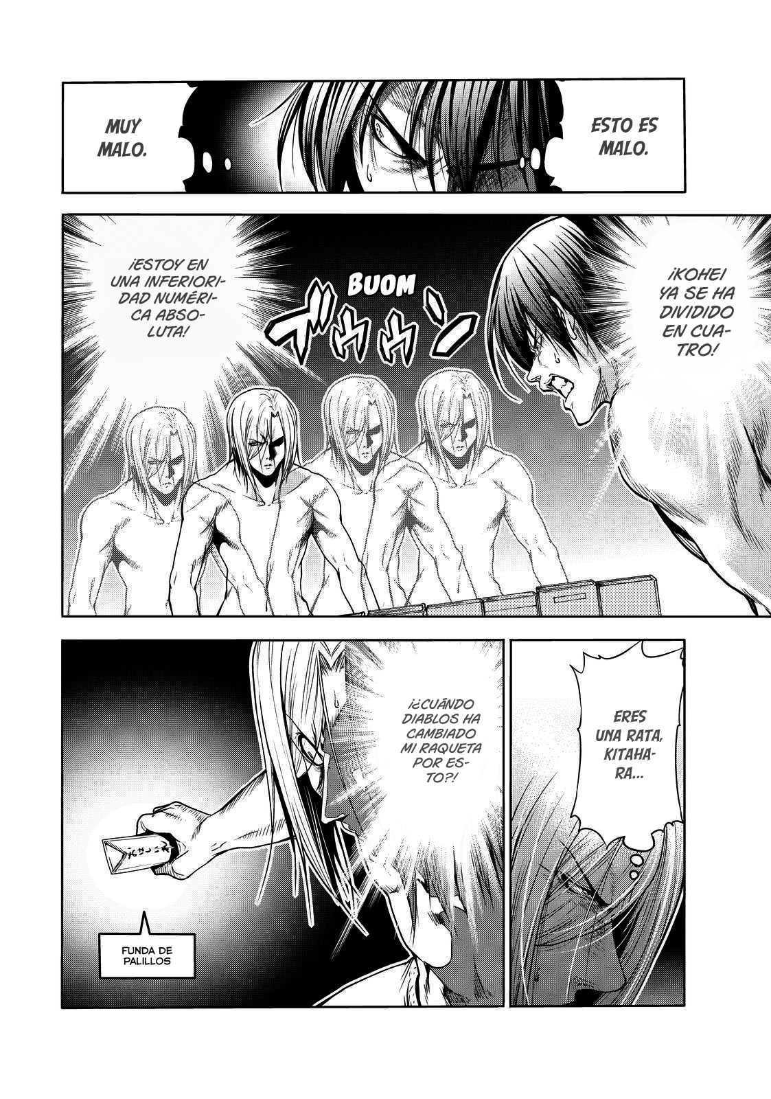 Grand Blue Capitulo 74.5: extra:ping-pong borracho página 17