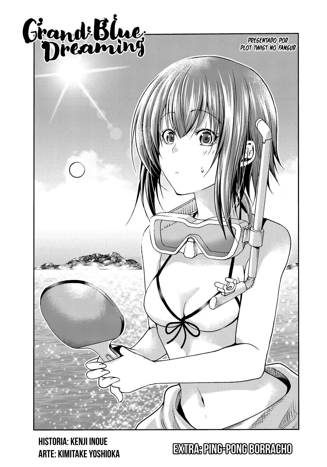 Grand Blue Capitulo 74.5: extra:ping-pong borracho página 2