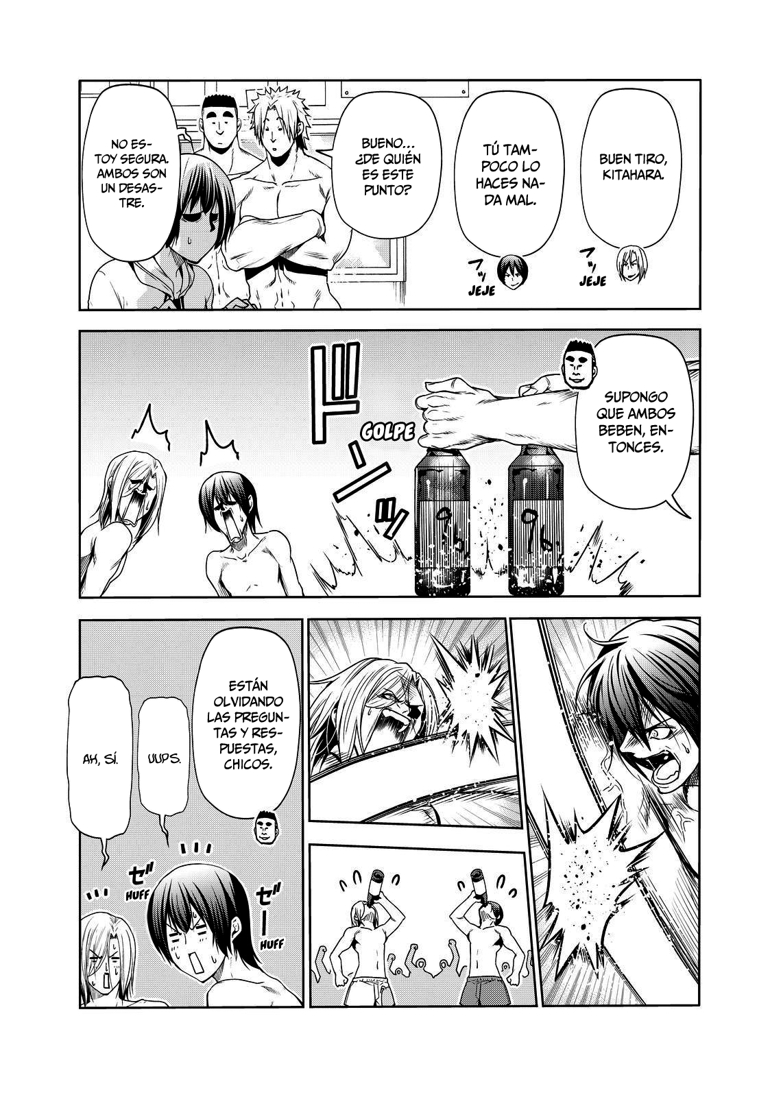 Grand Blue Capitulo 74.5: extra:ping-pong borracho página 20