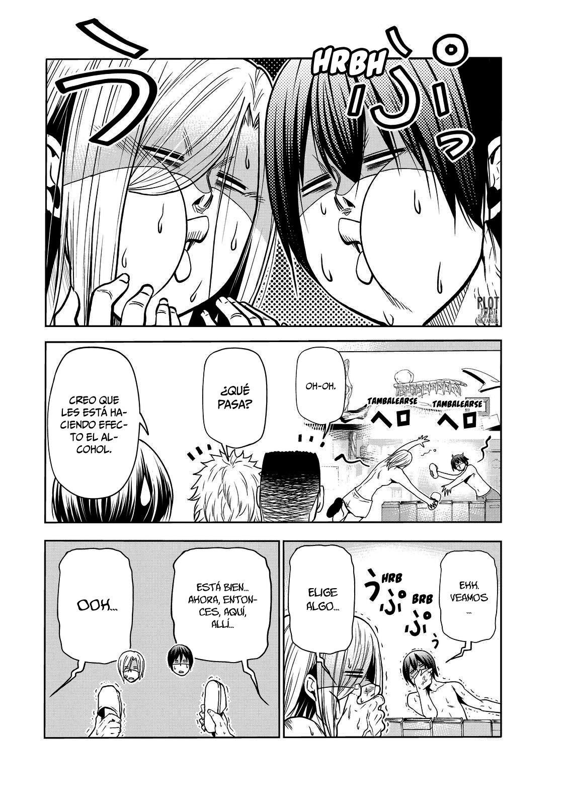 Grand Blue Capitulo 74.5: extra:ping-pong borracho página 21