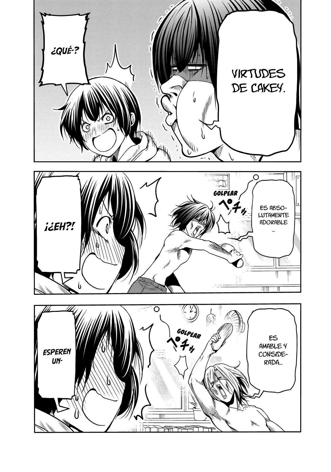 Grand Blue Capitulo 74.5: extra:ping-pong borracho página 22