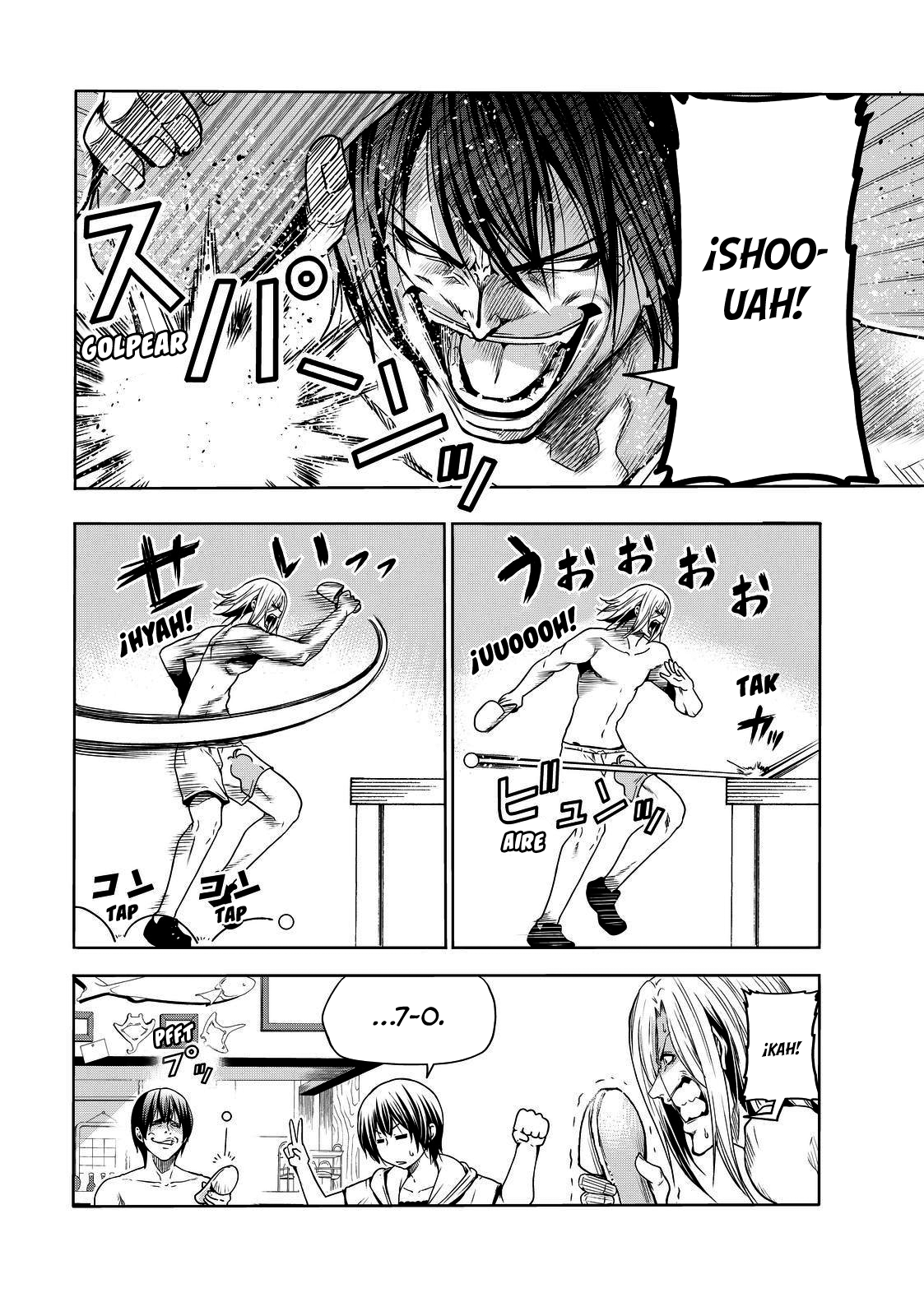 Grand Blue Capitulo 74.5: extra:ping-pong borracho página 5