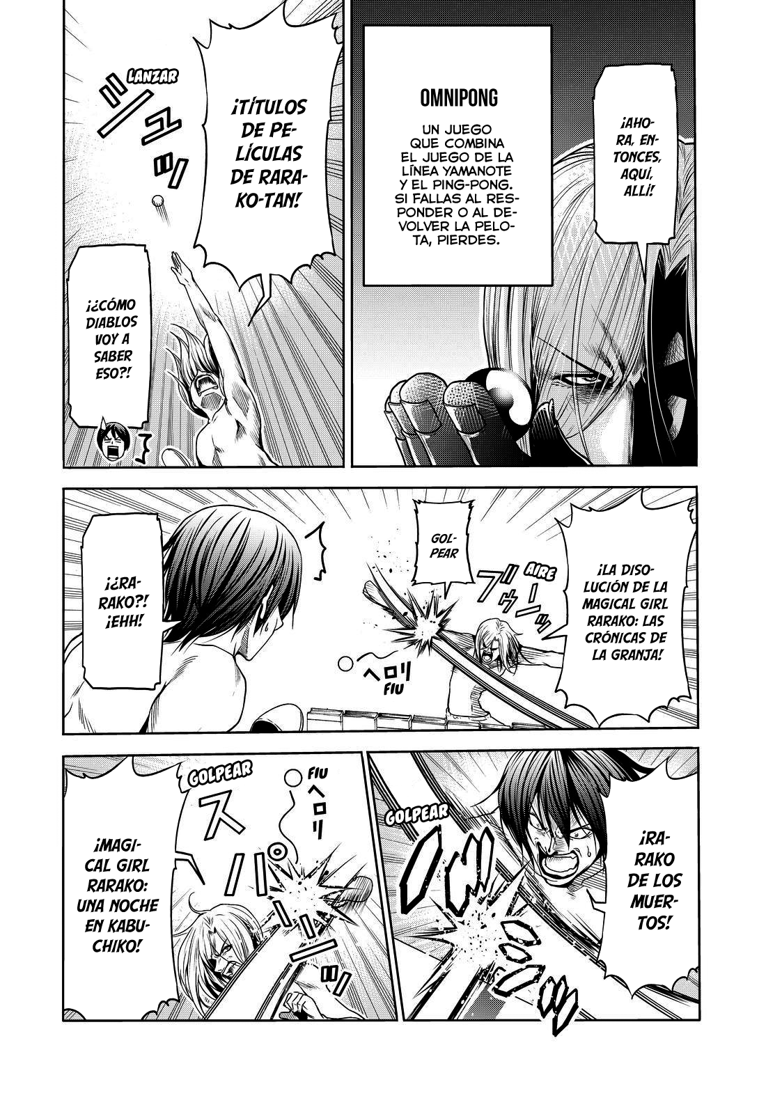 Grand Blue Capitulo 74.5: extra:ping-pong borracho página 7