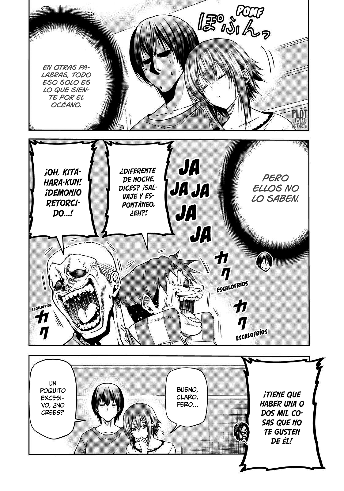 Grand Blue Capitulo 74: crisis hipnótica página 12