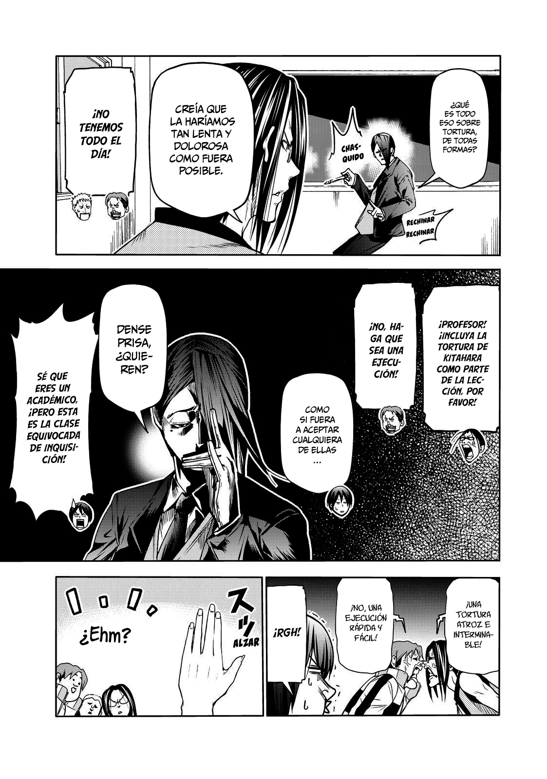 Grand Blue Capitulo 74: crisis hipnótica página 15
