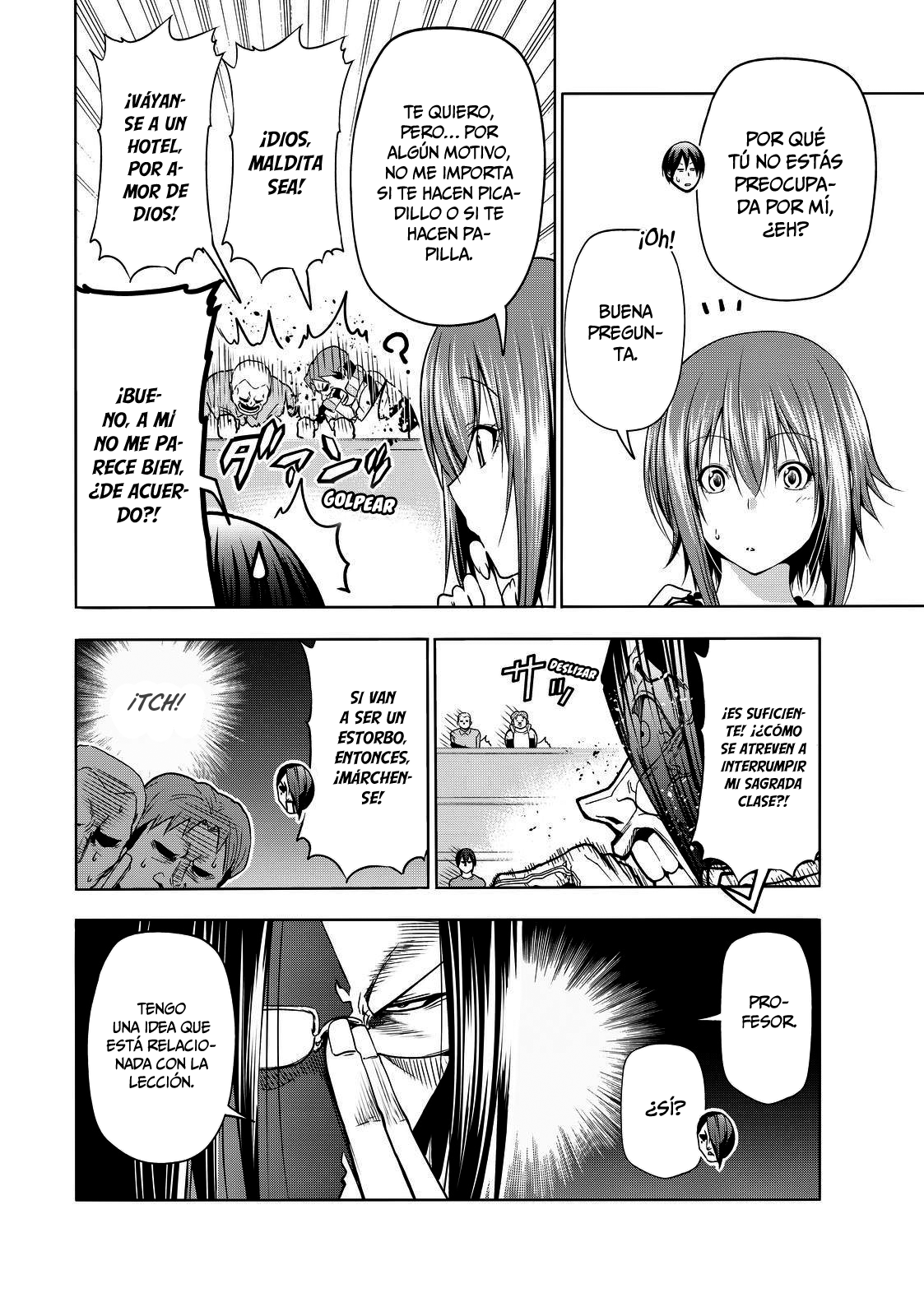 Grand Blue Capitulo 74: crisis hipnótica página 28