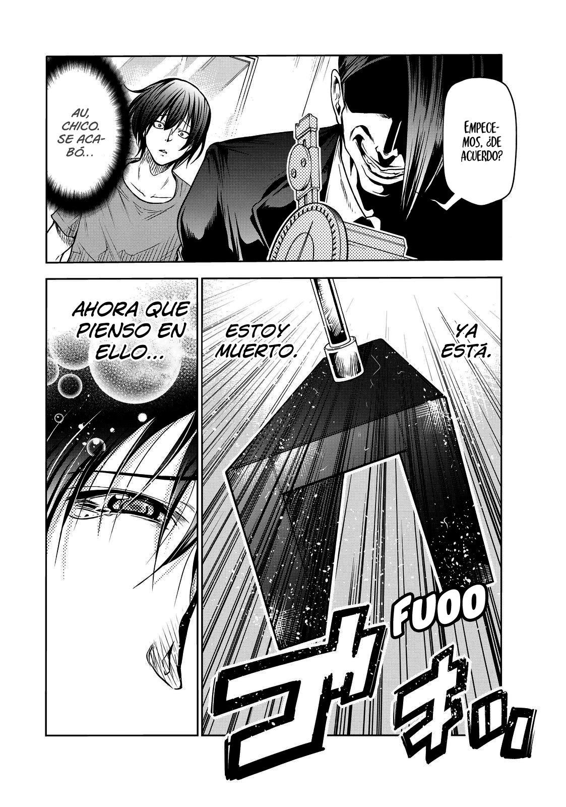 Grand Blue Capitulo 74: crisis hipnótica página 34