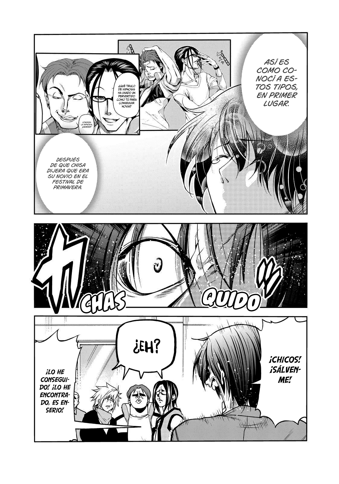 Grand Blue Capitulo 74: crisis hipnótica página 35