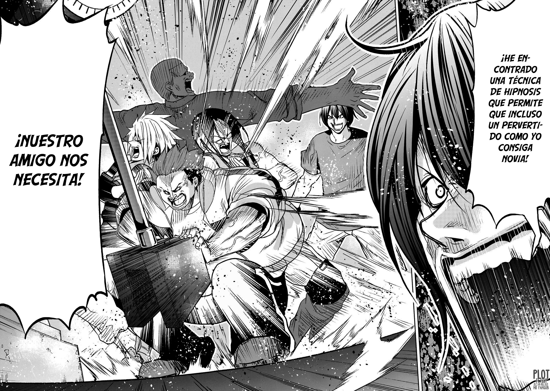 Grand Blue Capitulo 74: crisis hipnótica página 36