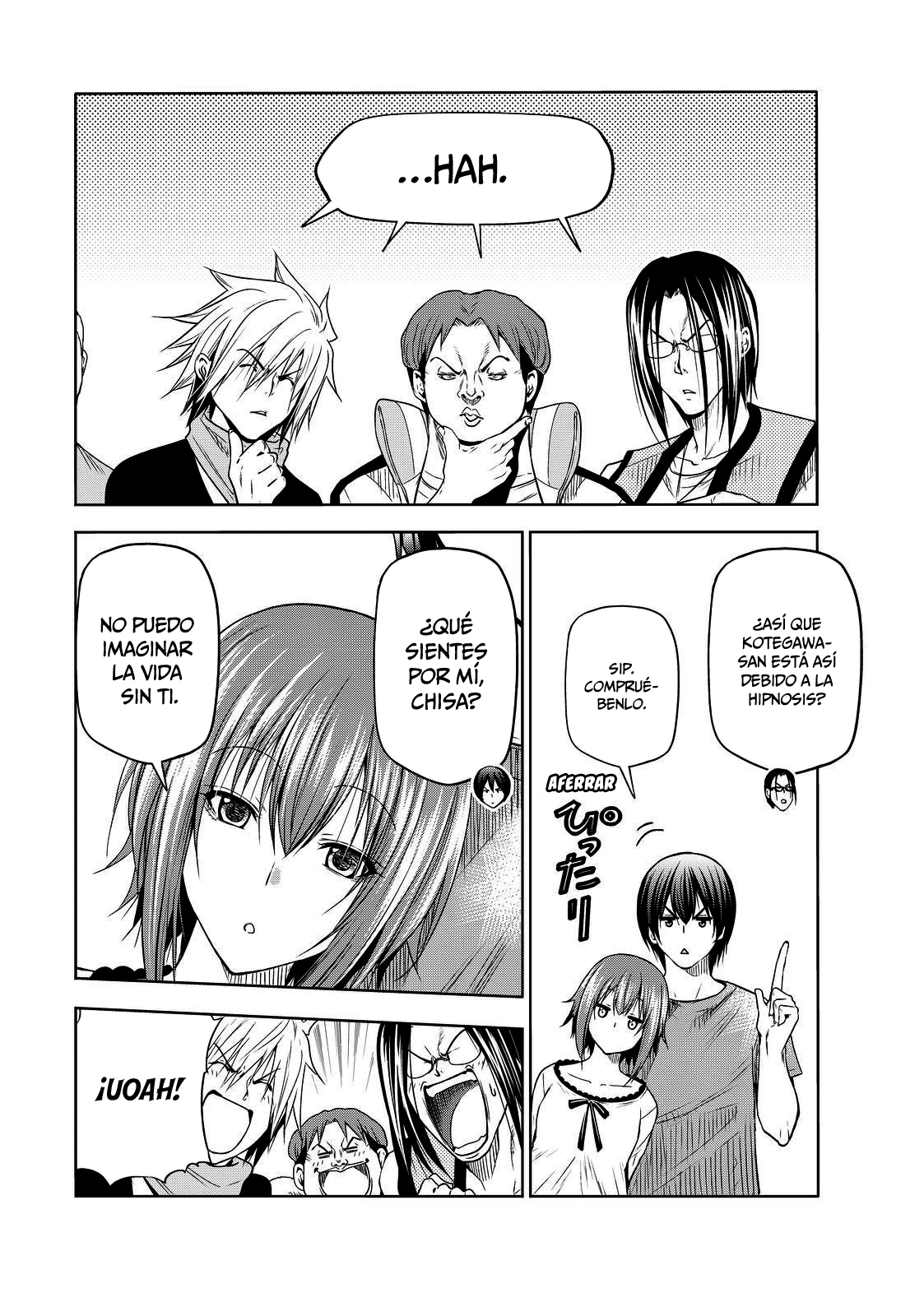 Grand Blue Capitulo 74: crisis hipnótica página 37