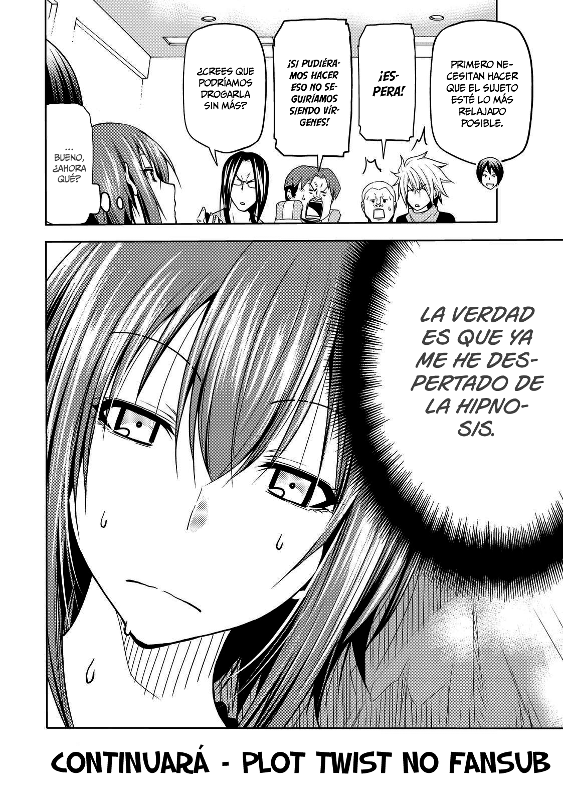 Grand Blue Capitulo 74: crisis hipnótica página 39