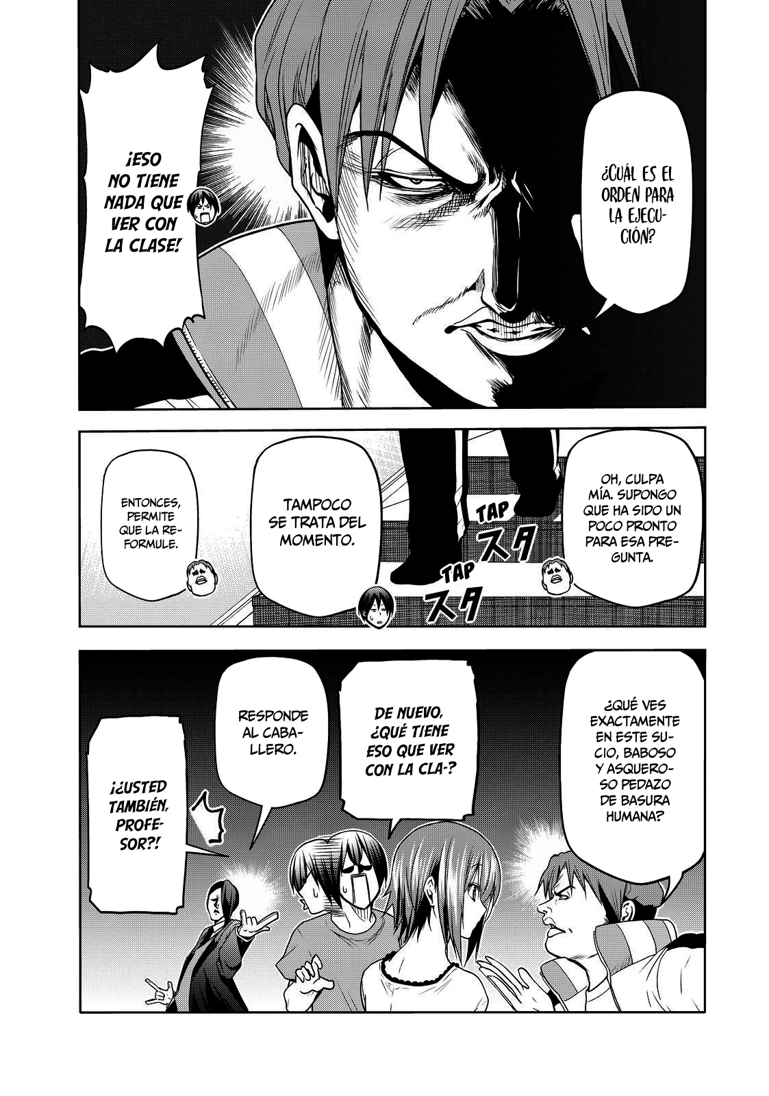 Grand Blue Capitulo 74: crisis hipnótica página 9