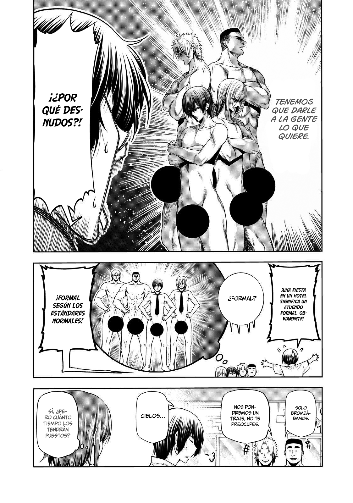 Grand Blue Capitulo 75: ponerse elegante página 10