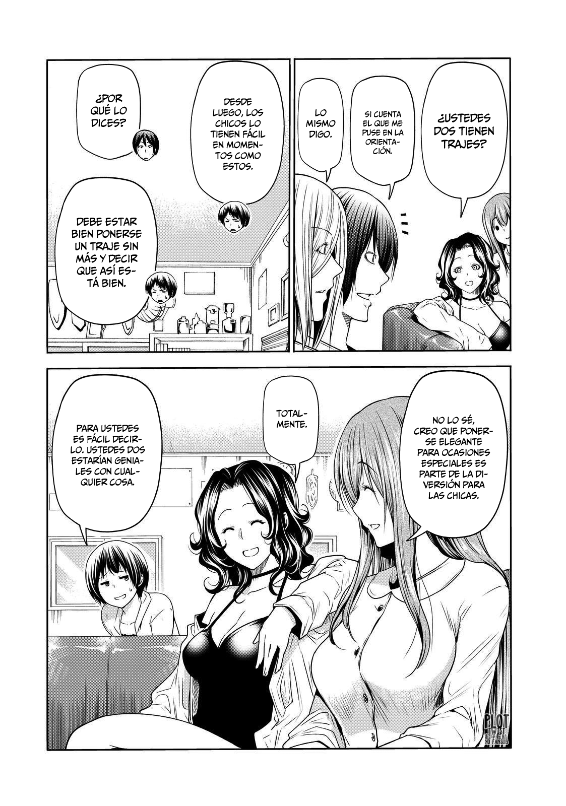 Grand Blue Capitulo 75: ponerse elegante página 11