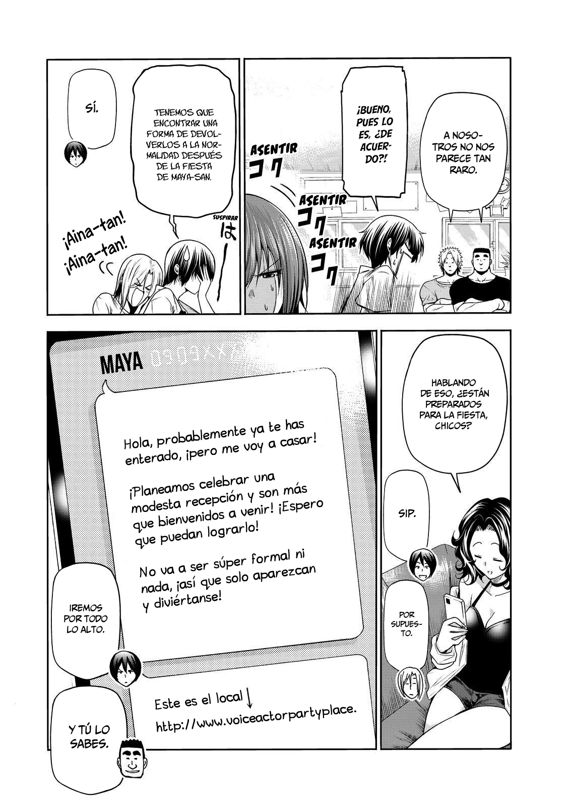 Grand Blue Capitulo 75: ponerse elegante página 9