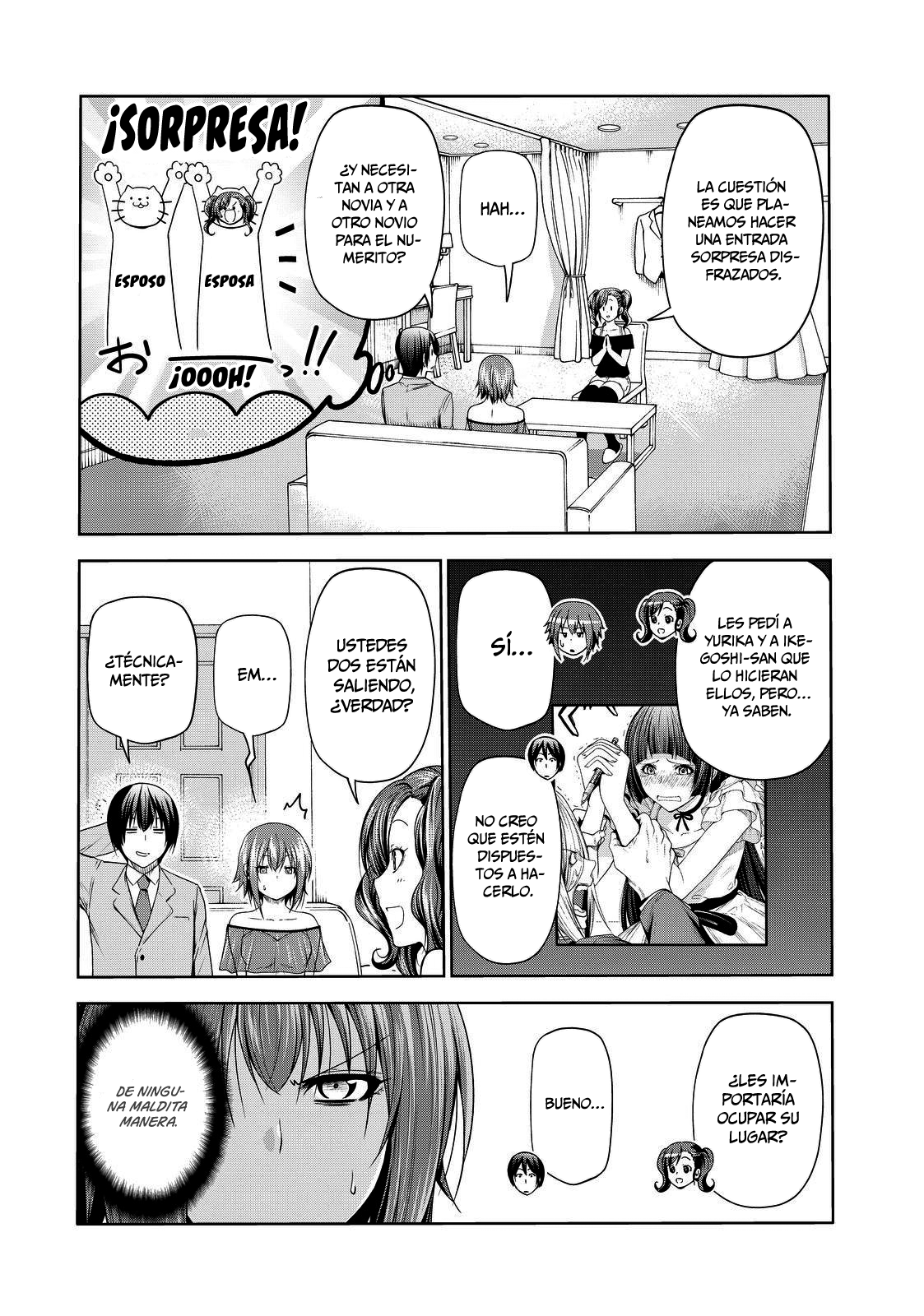 Grand Blue Capitulo 76: banquete de bodas página 11
