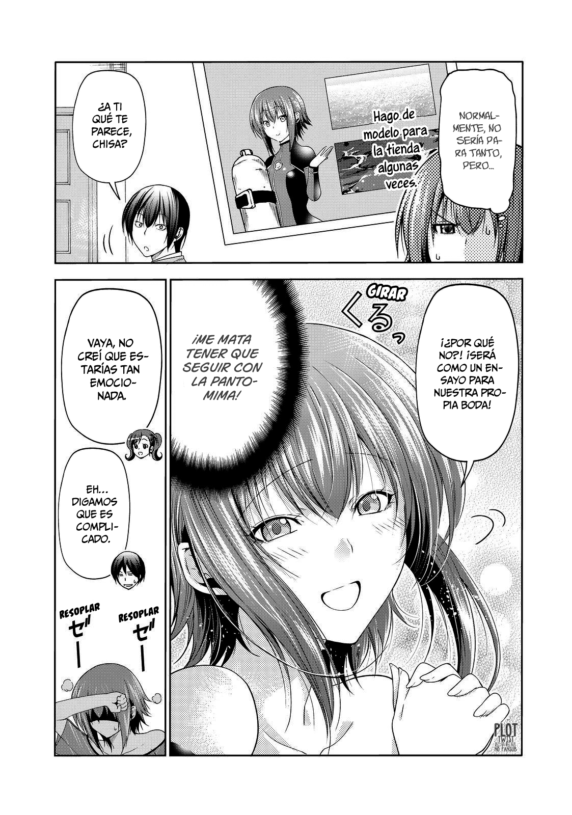 Grand Blue Capitulo 76: banquete de bodas página 12