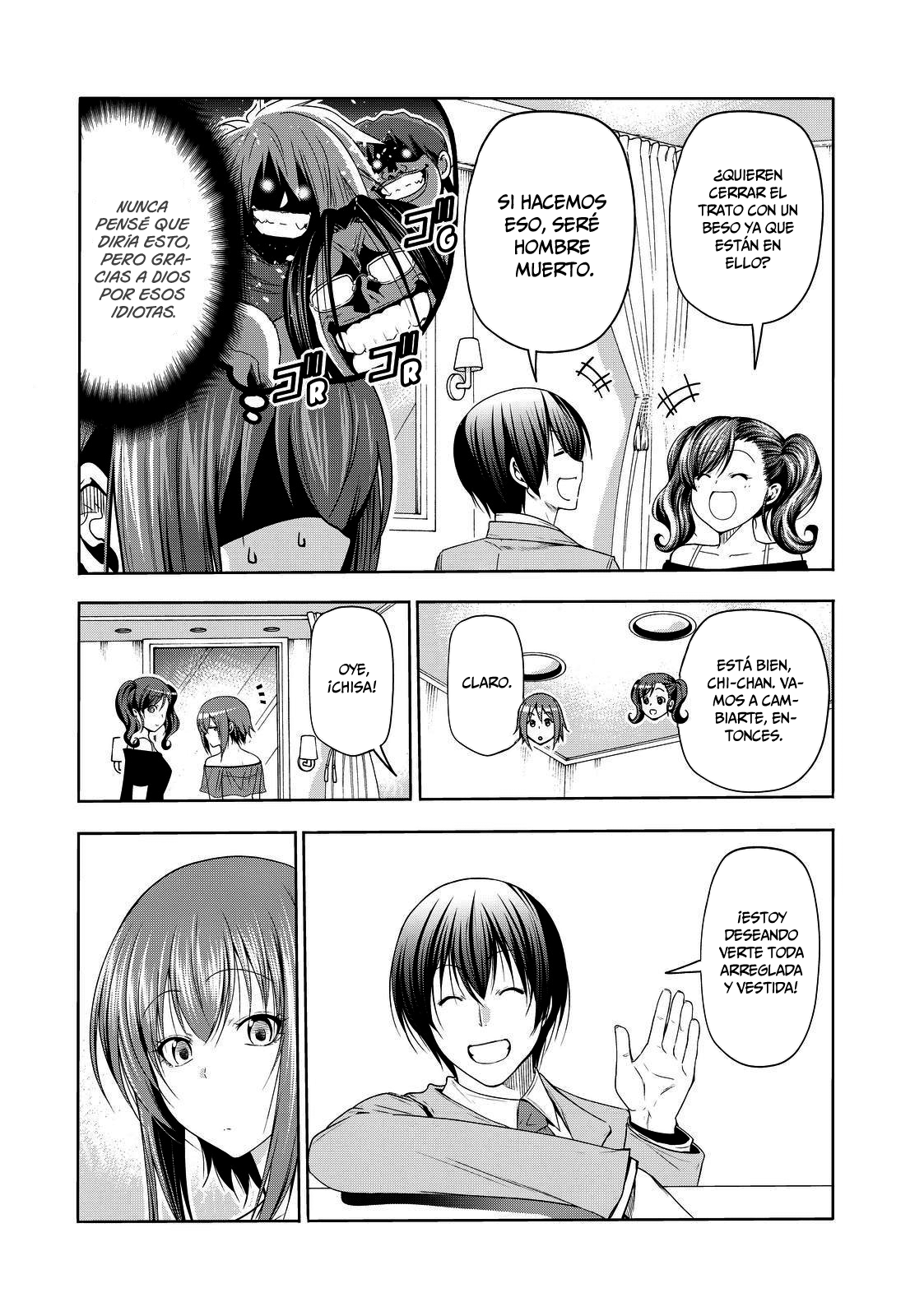 Grand Blue Capitulo 76: banquete de bodas página 13