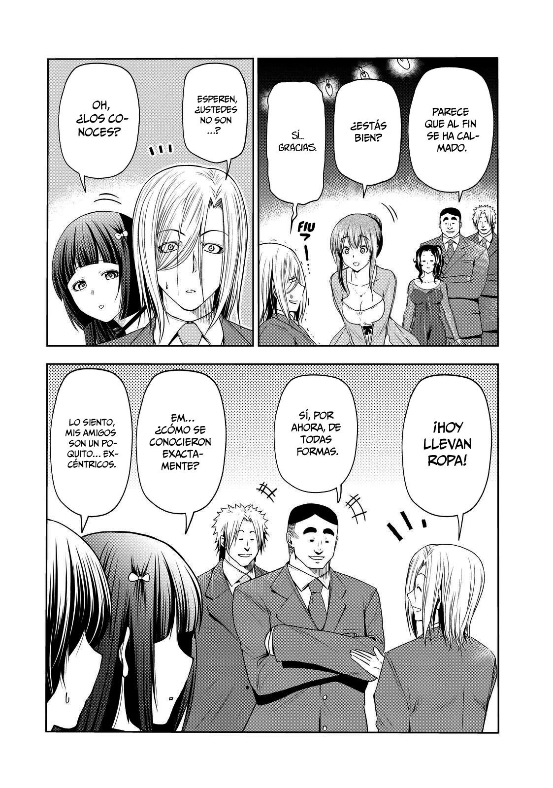 Grand Blue Capitulo 76: banquete de bodas página 17