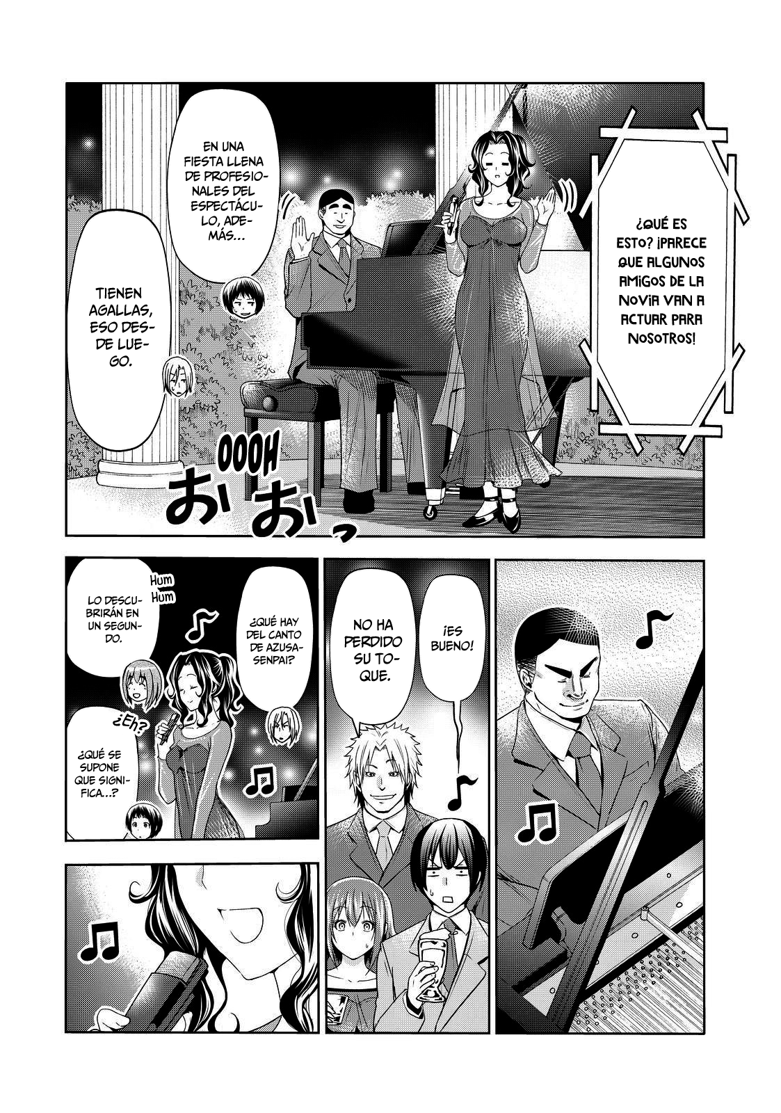 Grand Blue Capitulo 76: banquete de bodas página 37