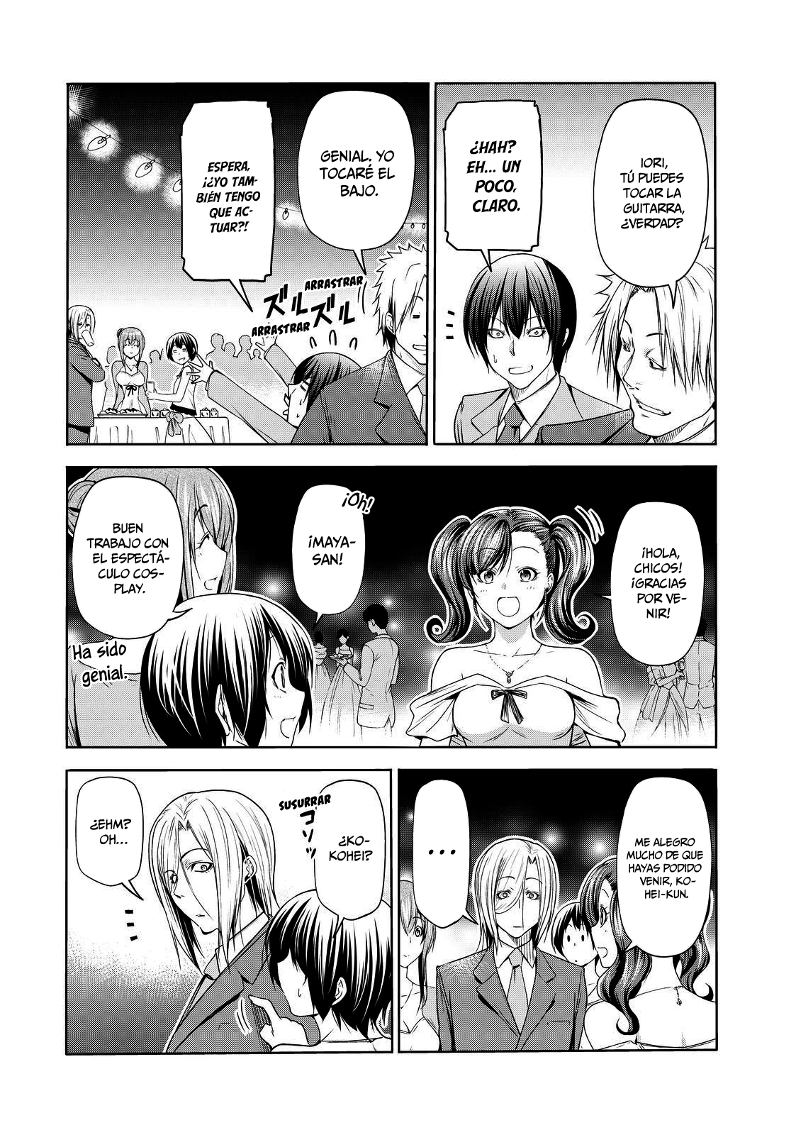 Grand Blue Capitulo 76: banquete de bodas página 41