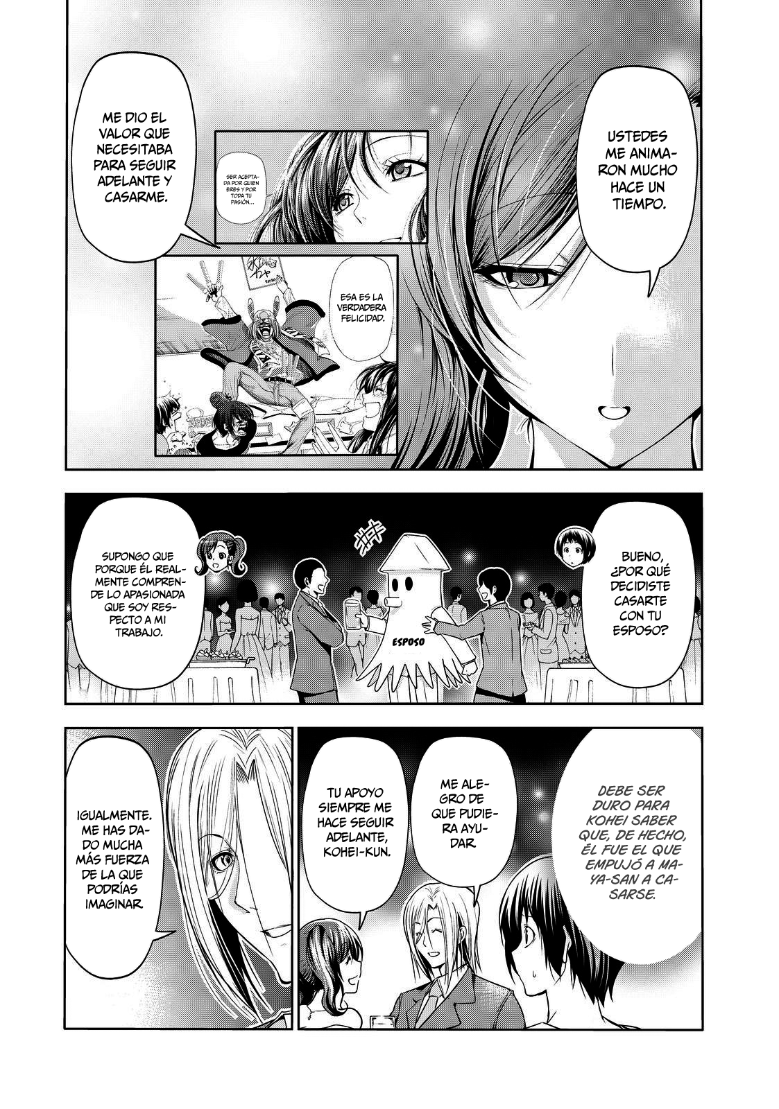 Grand Blue Capitulo 76: banquete de bodas página 43