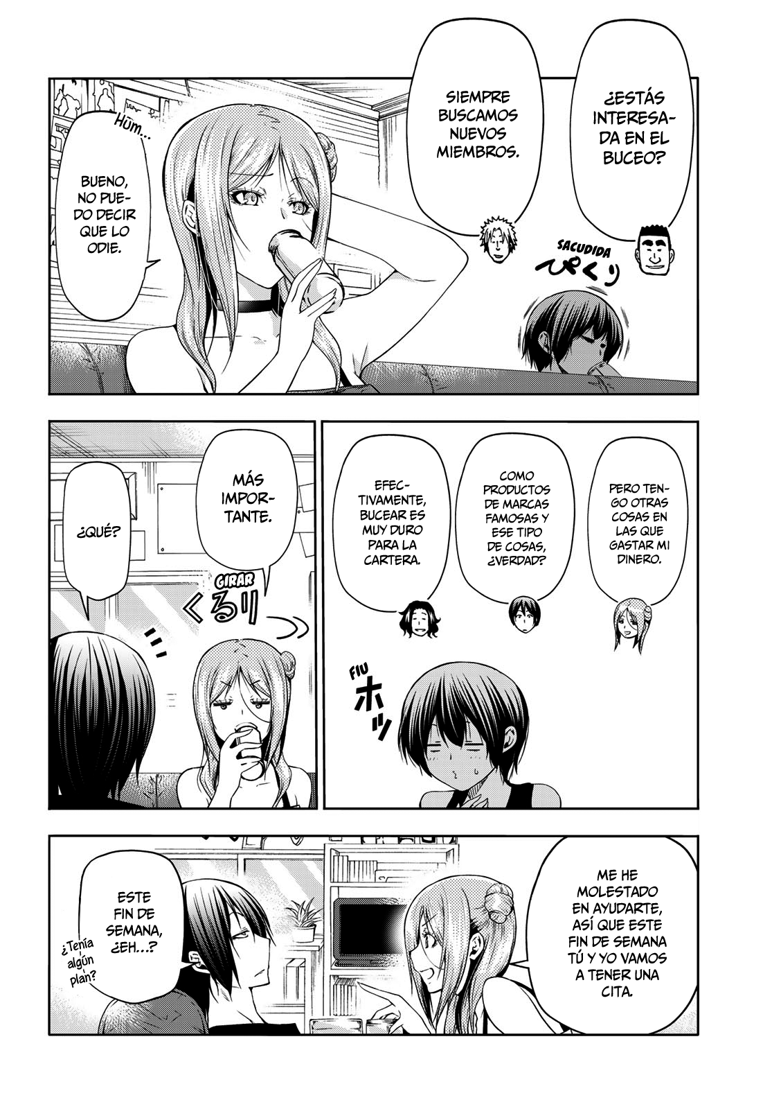 Grand Blue Capitulo 77: pelea de gatas página 11