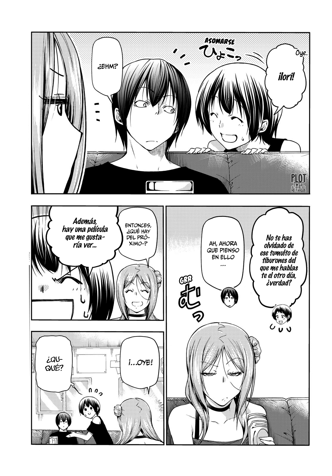 Grand Blue Capitulo 77: pelea de gatas página 12